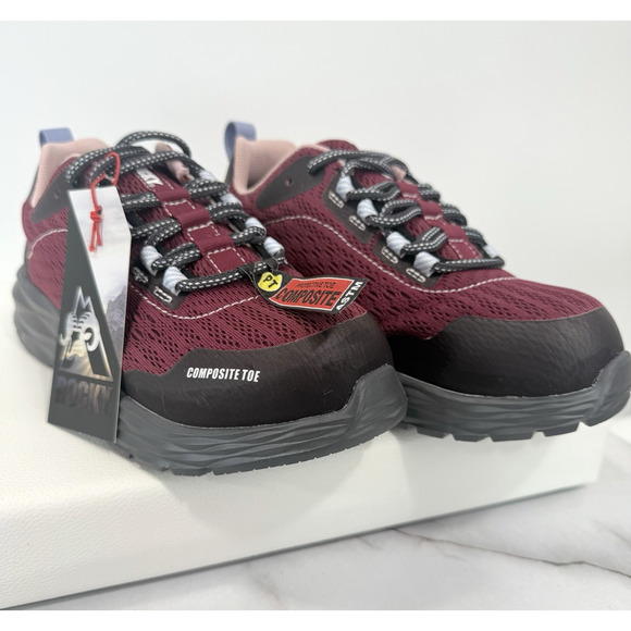 Rocky SR Athletic Work Comp Toe RkK429ZA Wo’s Size 7.5W - Picture 6 of 15